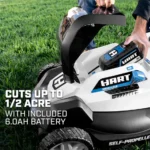 HART Tools 40V 20" Brushless Self-Propelled Electric LownMower - Image 3