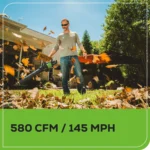 Greenworks 80V 21" Cordless Battery Brushless Self-Propelled Mower 3pc Combo Kit - Image 11
