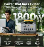UDPOWER S1200 Portable Power Station - 1190Wh | 1800W Surge - Image 7