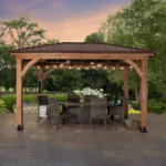 Backyard Discovery Cordova 14x10 Cedar Gazebo - Image 10
