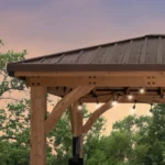 Backyard Discovery Cordova 14x10 Cedar Gazebo - Image 7