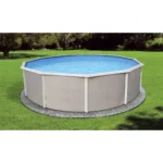 Blue wave 24' x 52" Round Belize Above Ground Swimming Pool