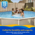 Ultra XTR® Frame Above Ground Pool with Sand Filter Pump - 18' x 52" - Image 2