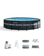 Ultra XTR® Frame Above Ground Pool with Sand Filter Pump - 18' x 52" - Image 6