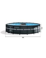 Ultra XTR® Frame Above Ground Pool with Sand Filter Pump - 18' x 52" - Image 7