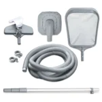 Funsicle Oasis Above Ground Metal Frame Swimming Pool Set – with FB1200S AutoSkimmer Pump, Ladder, Cover, Cloth & Deluxe Maint. Kit, 14' x 48", Round, Gray - Image 7