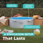 Bestway TANX 6' x 24" Round Above Ground Stock Tank Metal-Walled Above Ground Pool, All-in-One Set - Image 3