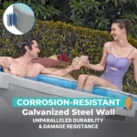Bestway TANX 6' x 24" Round Above Ground Stock Tank Metal-Walled Above Ground Pool, All-in-One Set - Image 6