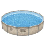 Coleman Steel Pro Max 14' x 33" Round Metal Frame Above Ground Pool Set