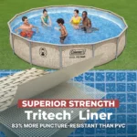 Coleman Steel Pro Max 14' x 33" Round Metal Frame Above Ground Pool Set - Image 6