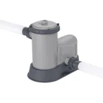 Bestway: Steel Pro MAX - 16' x 48", Grey -Round Above Ground Swimming Pool Set, ClickConnect Frame, Tritech, Filter Pump-Ladder-Cover, 5145 Gal Water - Image 5