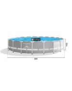 Intex Prism Frame™ 20' x 52" Above Ground Pool Set - Image 2