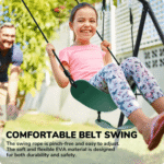 Klo Kick Metal Swing Set with 3 Swings - Image 2