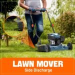 Senix 20" 144cc 4-Cycle Gas Push Lawn Mower with Side Discharge LSPG-L4 - Image 2