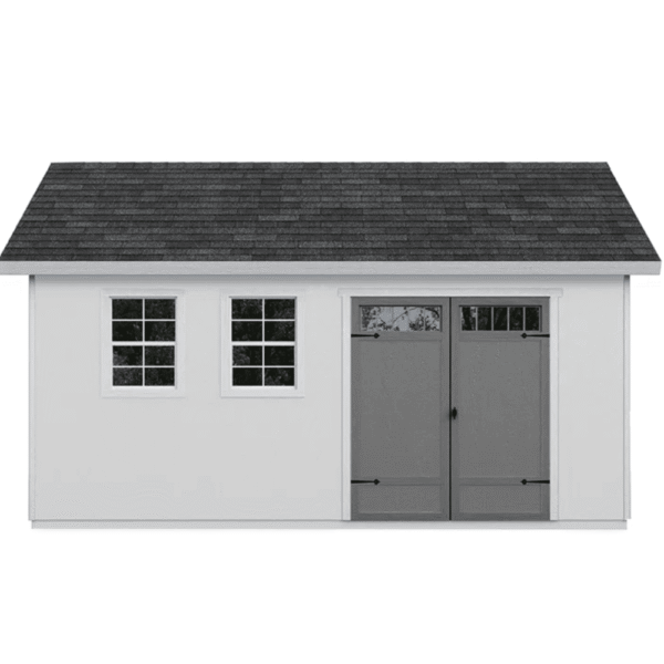 Scarsdale 12 ft. W x 16 ft. D Wood Storage Shed