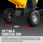 6 inch E-start ZONSEN 420cc 15hp Gasoline Engine Powered Drum Wood Chipper, P4206 - Image 3