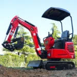 Mini Compact Excavator HONDA GX390 Engine, 65.7" Max. Digging Depth, 1Ton, 2280 LBS Operating Weight, MEC10 - Image 2