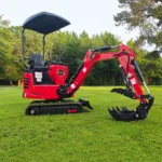 Mini Compact Excavator HONDA GX390 Engine, 65.7" Max. Digging Depth, 1Ton, 2280 LBS Operating Weight, MEC10 - Image 7