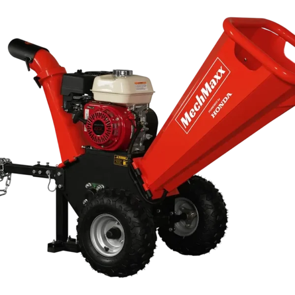 MechMaxx GS650 Wood Chipper Honda GX200 Gasoline Engine Powered 4" New