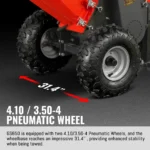 MechMaxx GS650 Wood Chipper Honda GX200 Gasoline Engine Powered 4" New - Image 11