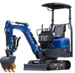 TYPHON TERROR XI STORM Mini Excavator – 1.1 Ton Trench Digger with Boom Swing, Hydraulic Thumb Clip, Bucket USA - Image 3