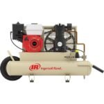 Ingersoll Rand SS3J5.5GH 5.5HP Honda GX160 Driven 8 Gallon Wheelbarrow Air Compressor, 11.8cfm