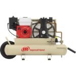 Ingersoll Rand SS3J5.5GH 5.5HP Honda GX160 Driven 8 Gallon Wheelbarrow Air Compressor, 11.8cfm - Image 2