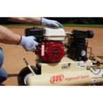 Ingersoll Rand SS3J5.5GH 5.5HP Honda GX160 Driven 8 Gallon Wheelbarrow Air Compressor, 11.8cfm - Image 3