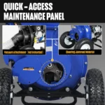 BILT HARD 3" Gas Chipper Shredder with 209cc Engine for Heavy Yard Cleanup - Image 3