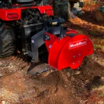 3-Point PTO Stump Grinder with 34 Carbide Teeth (PTO Shaft Included with Slip Clutch), for 15-45HP Tractor, SG24 - Image 2