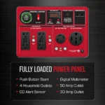 DuroStar 13,000 Watt Dual Fuel Portable Generator w/ CO Alert - Image 5