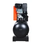 60 Gallon Skid Mount Gas Air Compressor, 2-Stage Belt Drive, 14 HP Engine, Horizontal Tank TMG-GAC65 - Image 5