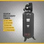 Klutch 60-Gallon Vertical Air Compressor, Single-Stage, 3.7 HP, 230V - Image 5