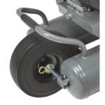 Klutch 9-Gallon Wheelbarrow Air Compressor, 6.5 HP, 11 CFM @ 40 PSI, 10 CFM @ 90 PSI, 135 Max. PSI - Image 3