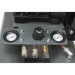 Klutch 9-Gallon Wheelbarrow Air Compressor, 6.5 HP, 11 CFM @ 40 PSI, 10 CFM @ 90 PSI, 135 Max. PSI - Image 4