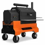Yoder Smokers YS640s Pellet Grill on Competition Cart with Storage Drawer - Image 2