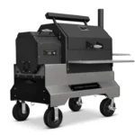 Yoder Smokers YS640s Pellet Grill on Competition Cart with Storage Drawer - Image 5